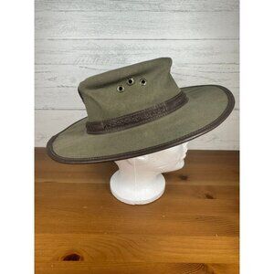 Rogue Waxed Cotton Tin Cloth Hat Olive South Africa Canvas Weather Proof SMALL